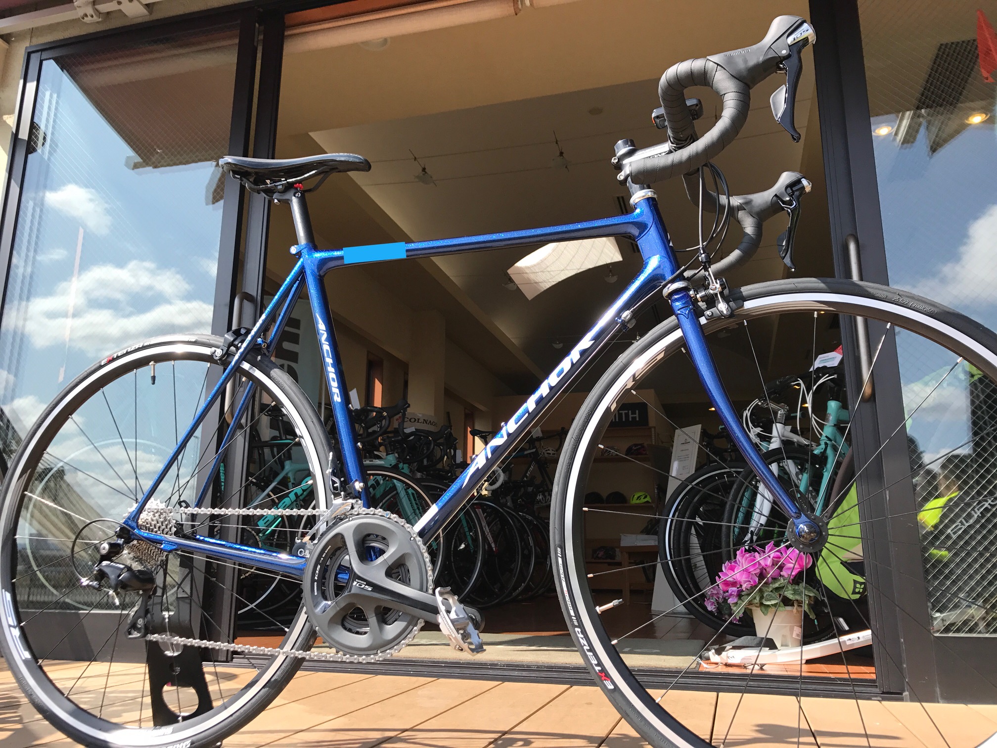 アンカー RNC7 51サイズ ANCHOR クロモリ 105 ロードバイク - 自転車本体