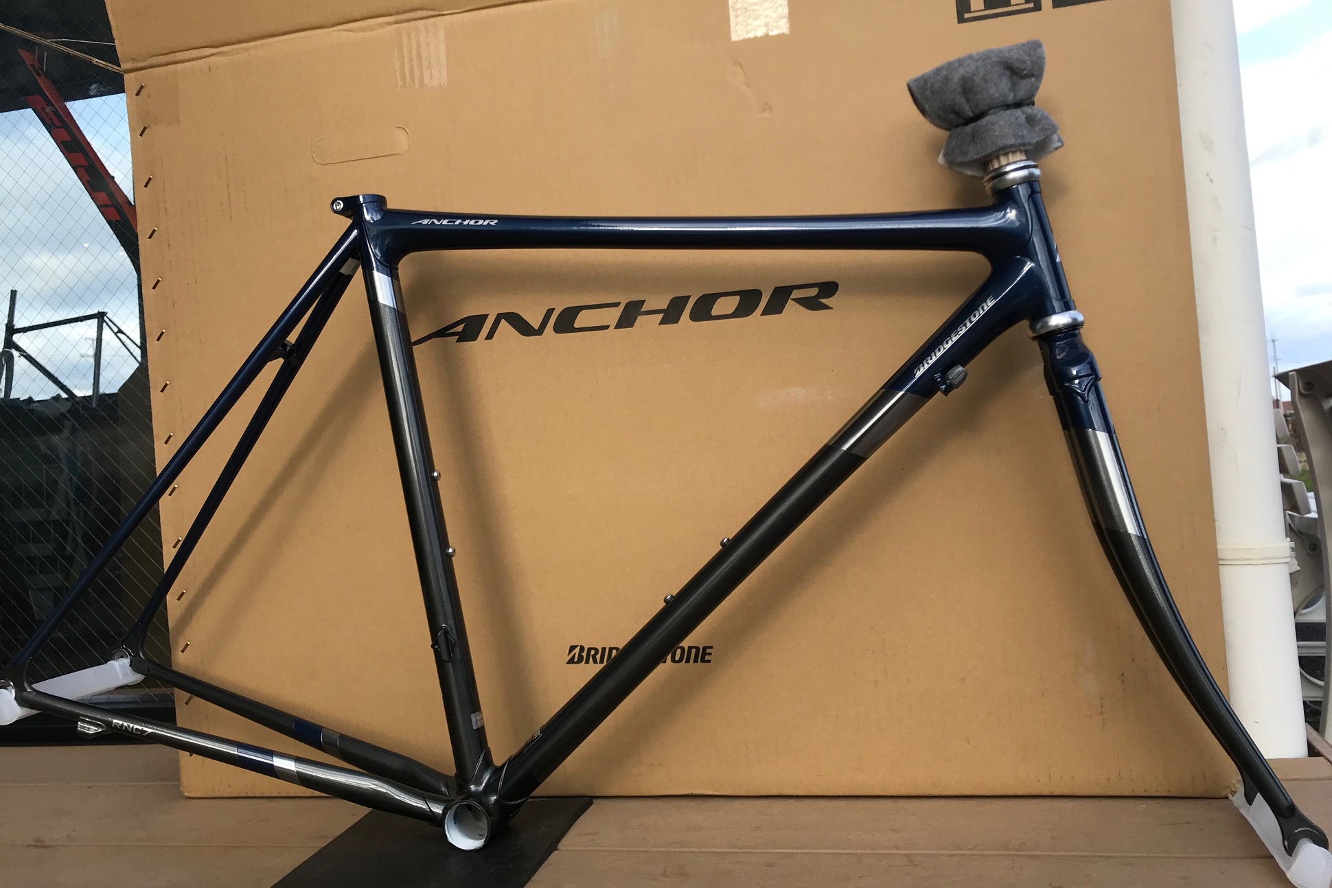 通販定番ブリヂストン アンカー ANCHOR RNC7 ロードバイク (MAVIC OPEN PRO/SHIMANO 105/Sram force/WOLF TOOTH) ◆1 ★引取OK★ 540mm～