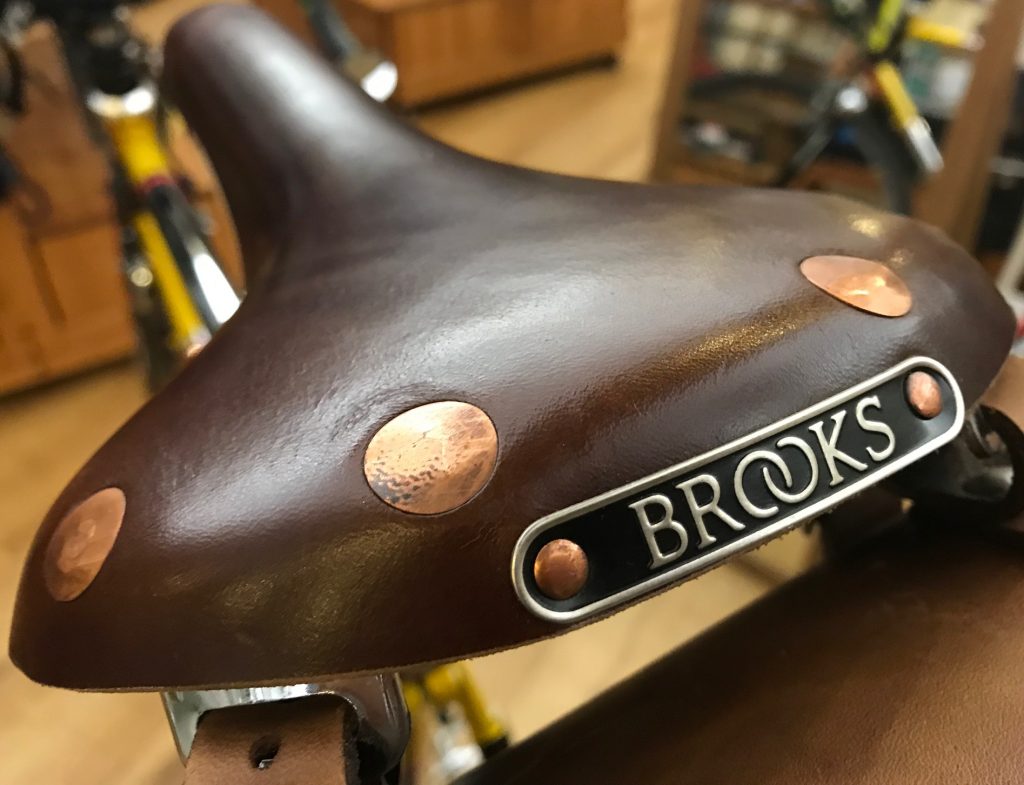 BROOKS サドル SWIFT CHROME スウィフト サドル ハニー 自転車 | dr